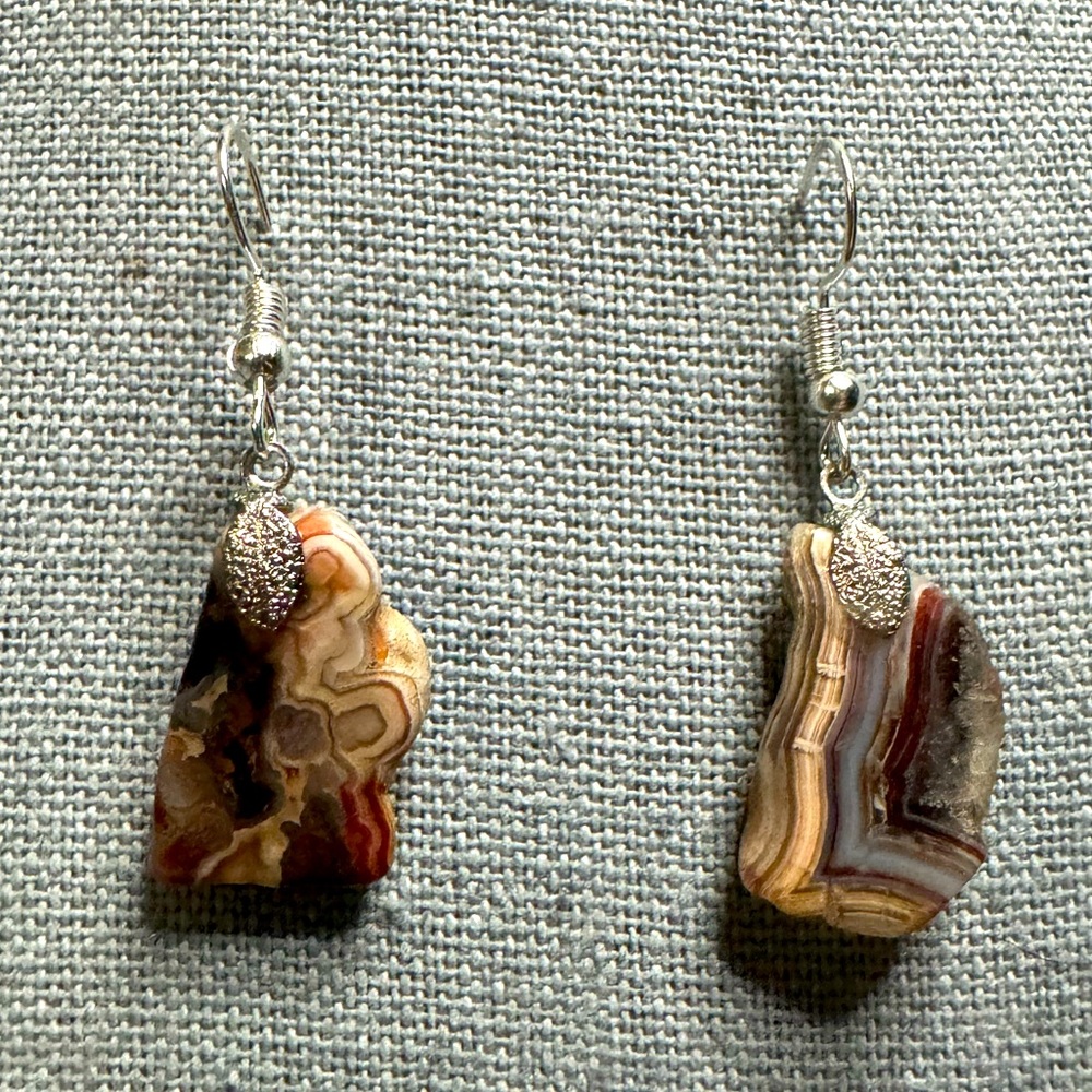 Sedimentary Stone earrings